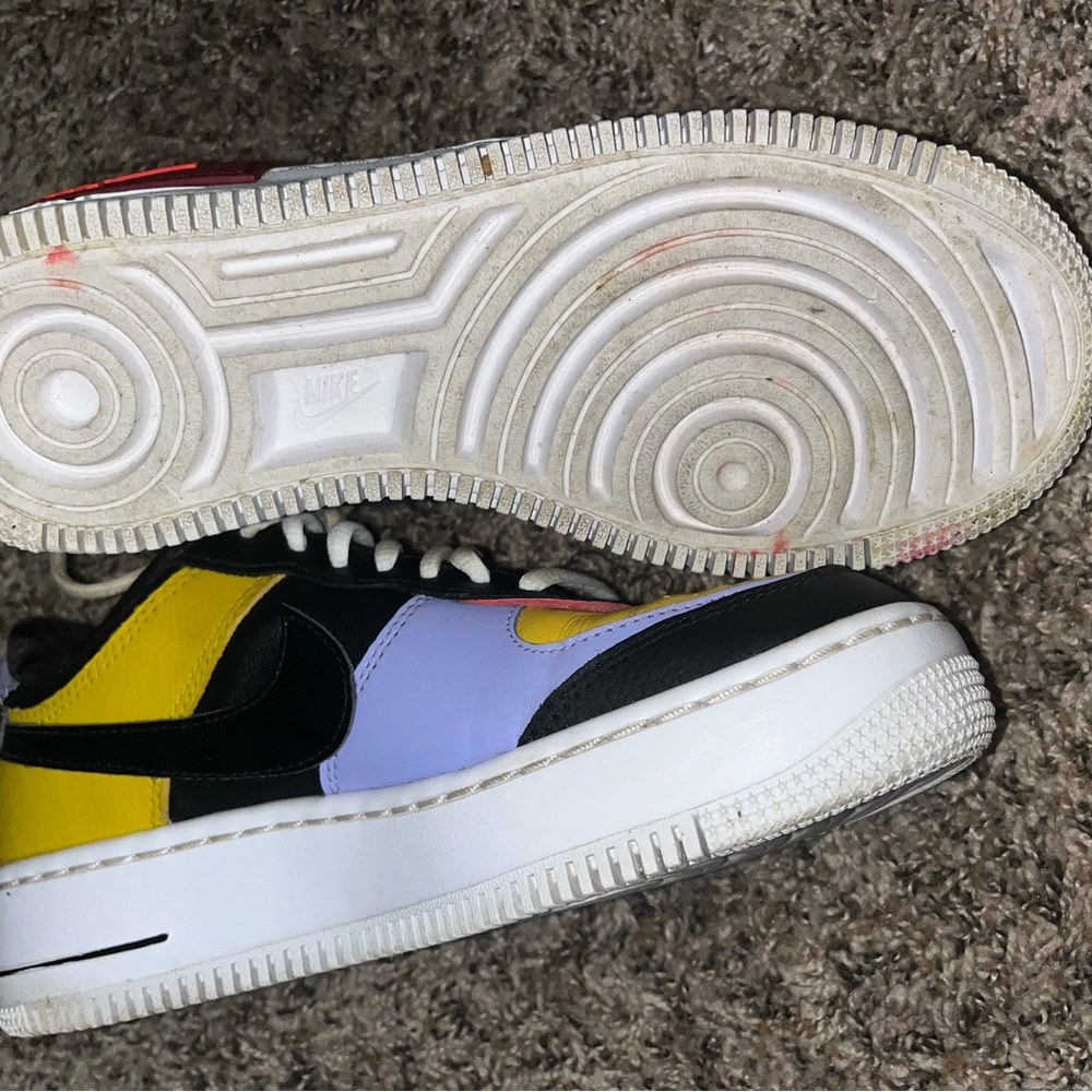Nike Air Force 1 AF1 Shadow Sisterhood Dark Sulfur - Picture 8 of 8